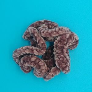 Shadow Purple Velvet Scrunchie